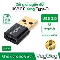 Cổng Chuyển USB 3.0 Sang Type-C Âm - V-S122